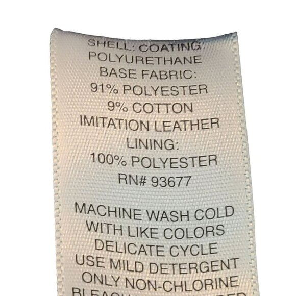 25.  Boutique Plus Black Faux Studded Zip Up Motorcycle Jacket Black Size 0X - Picture 11 of 12